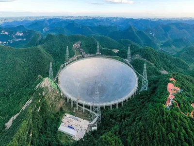 VIDEO China spune că a detectat semnale de la extratereștrii cu radiotelescopul  „Ochiul cerului"/FOTO: globaltimes.cn