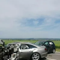Accident grav în a doua zi de Paște pe „Drumul Morții”. Au rezultat șase victime - Foto: ISU