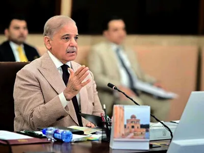 Premierul mediator pakistanez Muhammad Shehbaz Sharif - Foto: Profimedia Images