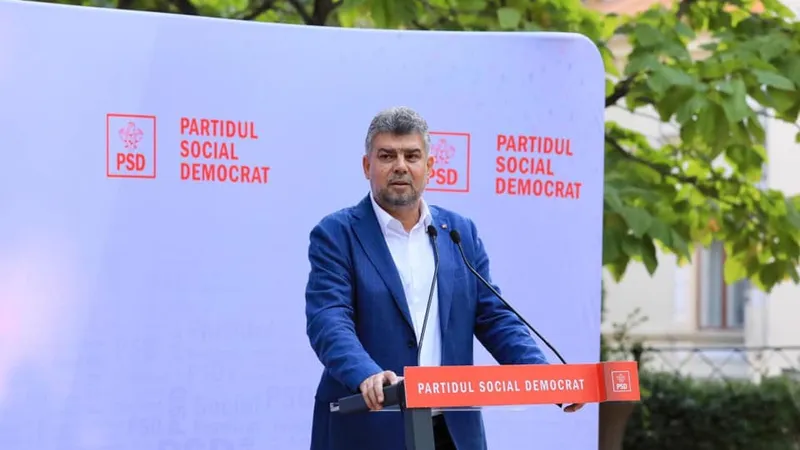 Președintele Partidului Social Democrat, Marcel Ciolacu/FOTO: Facebook