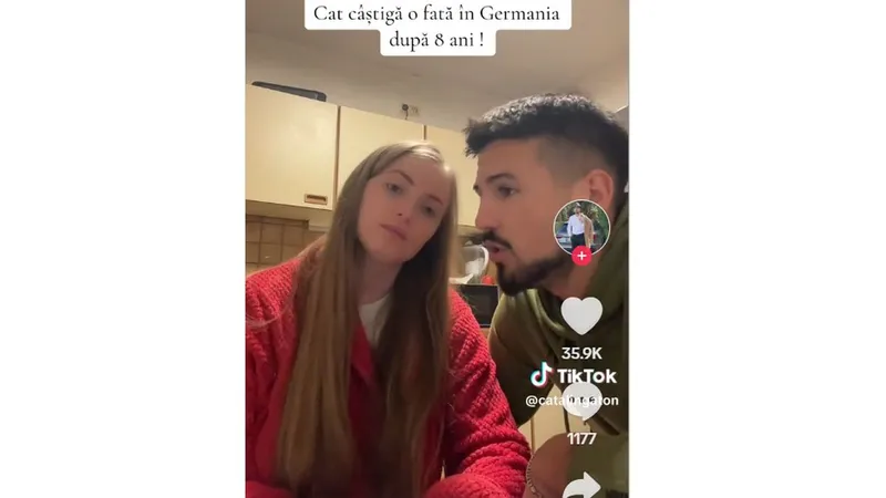 Cât câștigă un român care lucrează de 8 ani la McDonald's? Și-a cumpărat o garsonieră - Foto: captură video TikTok