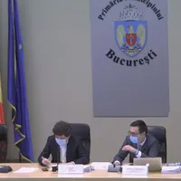 Ședința CGMB de vineri. Sursa foto: Facebook Nicușor Dan
