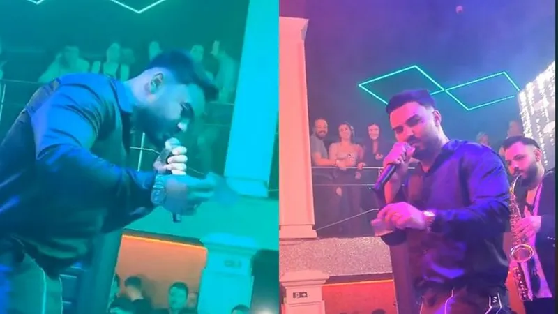 Manelistul Jador, șocat de un fan. I-a întins 1 leu pentru o dedicație. - Foto: wowbiz.ro