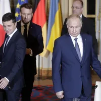 Ucraina doreşte convorbiri directe între Volodimir Zelenski şi Vladimir Putin