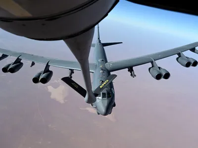 Un avion nuclear al SUA B-52H, misiune în Baltica - Foto: Profimedia Images (imaginecu rolilustrativ)