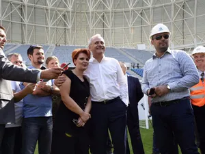 Liviu Dragnea și Olguța Vasilescu Foto: Facebook