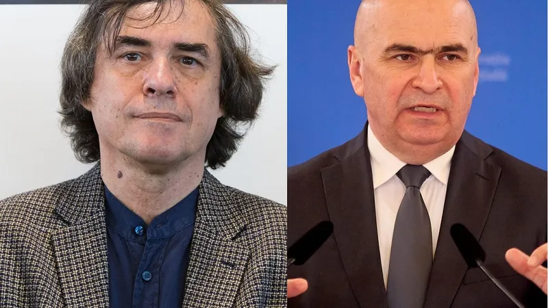 Mircea Cărtărescu, întâlnire memorabilă cu Ilie Bolojan: Are un real interes pentru artă și cultură - Foto: colaj Profimedia Images