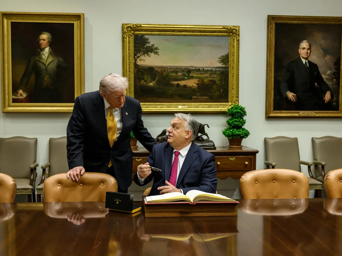 Trump și Orban - Foto: Profimedia Images