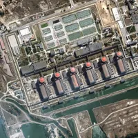 Centrala atomică de la Zaporojie- Foto: Maxar