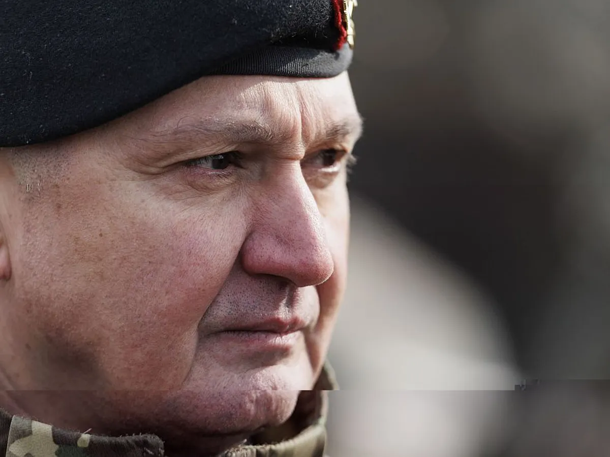 Şeful Armatei Române, gen. Vlad Gheorghiţă, la un antrenament tactic, Steadfast Dart 25, în Poligonul Smârdan - Foto: INQUAM PHOTOS/Bogdan Buda