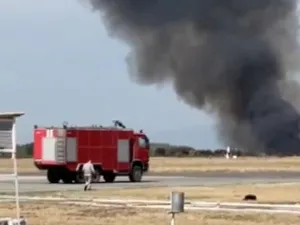 Tragedie în Bulgaria: un avion militar s-a prăbușit. Cei 2 piloți aflați la bord au murit pe loc - Foto: captura video(imagine cu rol ilustrativ)