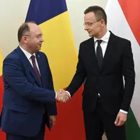 Aurescu și ministrul maghiar - Foto: Profimedia