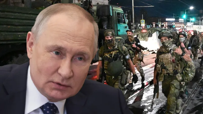 Putin și mercenarii Wagner - Foto: Profimedia Images