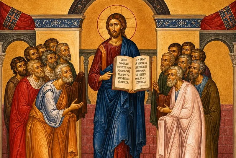 Hristos in Sinagoga din Nazaret