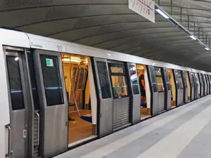 Metrou în stație - Foto: Facebook/ Metrorex