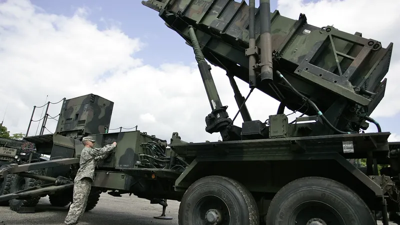 Sistemul de apărare antiaeriană Patriot nu va trage asupra dronelor Shahed, dar pot exista excepții - FOTO: Profimedia
