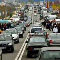 Trafic intens pe Valea Prahovei. Coloana de mașini se întinde pe 5 km - Foto: Arhiva