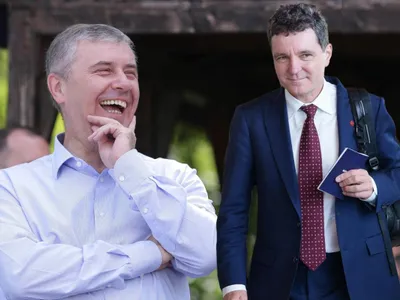 Lucian Pahonțu și Nicușor Dan - Foto: INQUAM PHOTOS/ FB