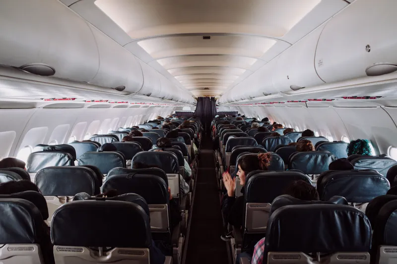 Interior avion Foto: Pexels (imagine cu rol ilustrativ)