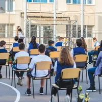 Rețeaua de medicină școlară s-ar fi putut ocupa de evaluarea, supravegherea și educația copiilor - Foto. INQUAM PHOTOS/ Liviu Chirica
