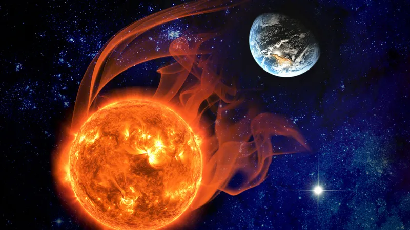 Avertisment: Furtuni solare pot distruge rețele electrice ale Pământului săptămâna viitoare (imagine cu rol ilustrativ)-Foto: Earth.com