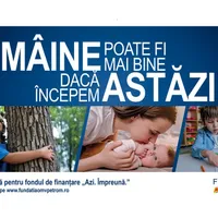 Fundația OMV Petrom lansează fondul „Azi. Împreună.”, prin care oferă finanțări pentru ONG-uri Foto: OMV Petrom