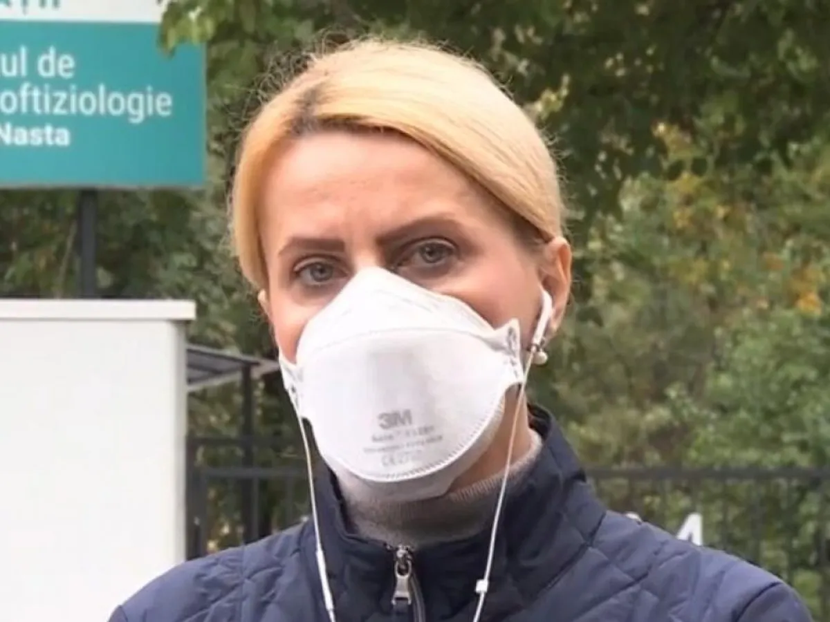Medicul Beatrice Mahler, managerul Institutului de Pneumoftiziologie Marius Nasta din București, spital suport COVID/FOTO: Antena3