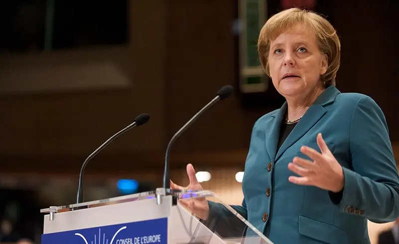 Angela Merkel, șefa guvernului german / coe.int