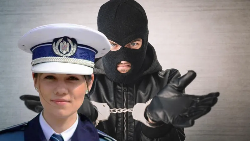 Agentul șef adjunct de poliție Dragu Andreea - Foto: IPJ Constanța - Colaj Newsweek România