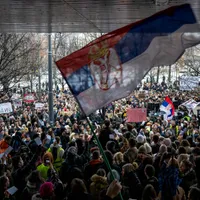 Noi proteste în Serbia contra președintelui Vucic. De ce îl acuză studenții? - Foto: Profimedia Images