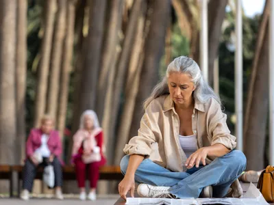 Pensionară la pensie - Foto: Freepik