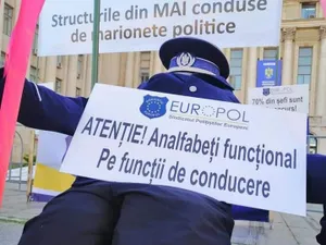 Polițiștii amenință să nu mai dea amenzi de la 1 decembrie, dacă nu se respectă legea salarizării/FOTO: Facebook/Sindicatul Europol