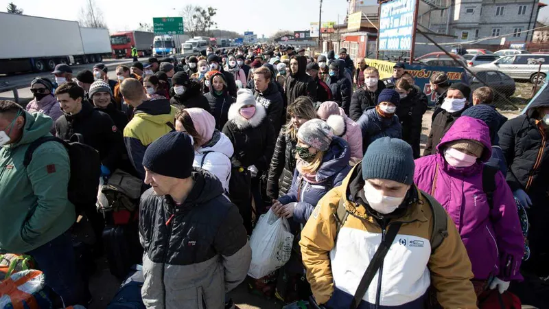 Ucraina și Rusia au convenit asupra unui singur coridor de evacuare în Sumy/FOTO: