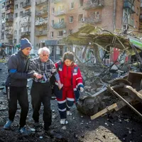 Rusia se răzbună pentru scufundarea navei Moscova și reia bombardamentele asupra Kievului/FOTO: Reuters