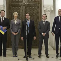 Echipa PNL, după consultările de la Cotroceni. Foto: Inquam Photos/Octav Ganea
