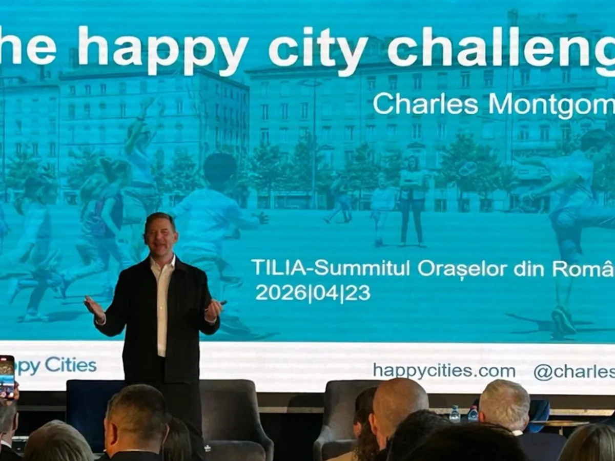 Orașele pline de mașini creează singurătate. Ce a văzut celebrul urbanist Charles Montgomery în România?