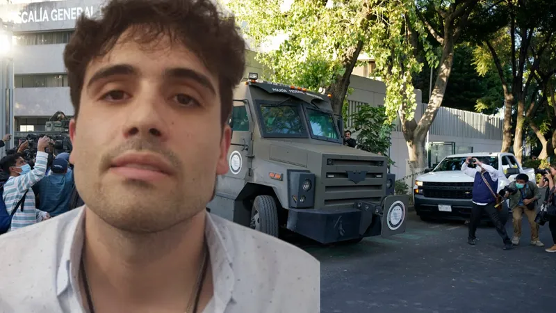 "El Raton", fiul lui El Chapo, regele drogurilor din Mexic,  capturat după o operațiune ca în filme - FOTO: Profimedia