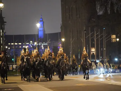 Prima repetiție a ceremoniei de încoronare a Regelui Charles. - Foto: Profimedia Images