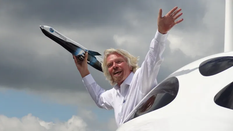 Richard Branson, proprietarul Virgon Orbit - Foto: Flickr/Hardo Müller