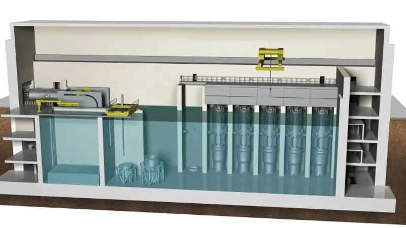 Reactorul nuclear de mici dimensiuni care va fi amplasat în România