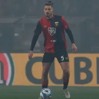 Radu Drăguşin, internaţional român, evoluând pentru Genoa, în Serie B - Foto: Profimedia Images