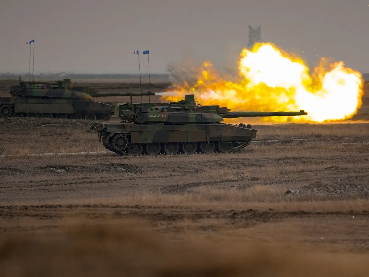 Tancuri din Franța - Foto: Profimedia Images