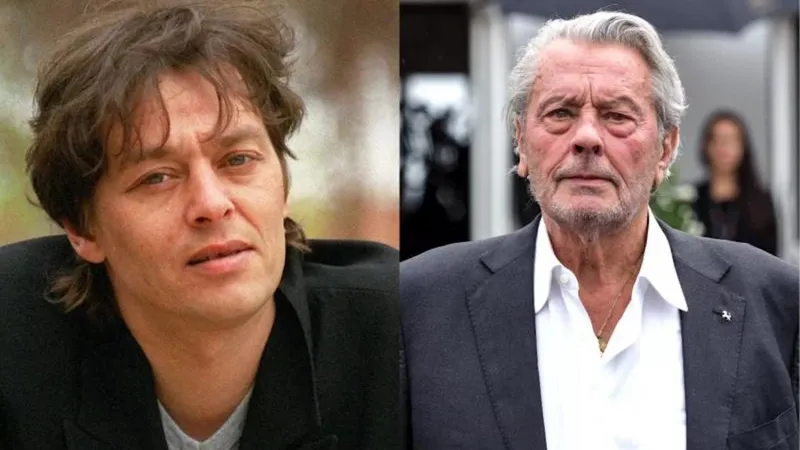 Ari și Alain Delon - Foto: journaldesfemmes