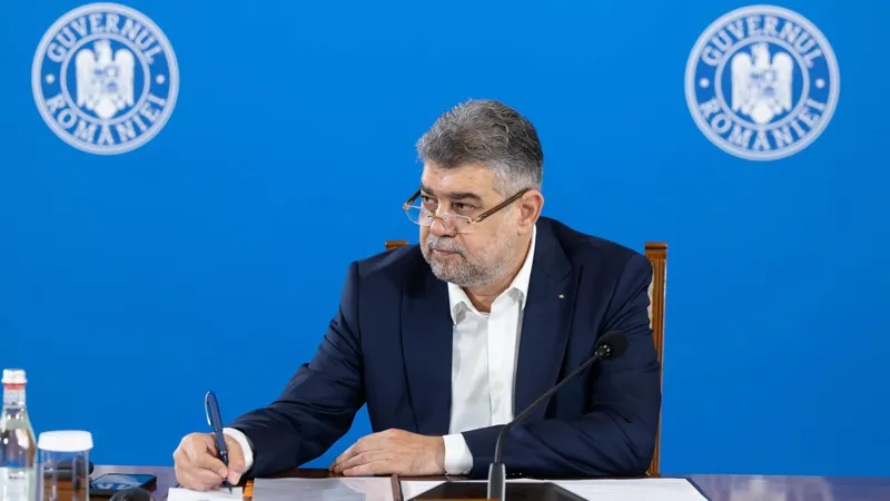 Marcel Ciolacu, premierul României - Foto: Facebook/ Guvernul României