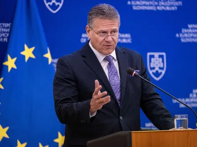 Maroš Šefčovič, comisarul European pentru Comerţ - Foto: Profimedia Images