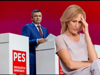 Grindeanu și o pensionară - Foto: FB / Freepik