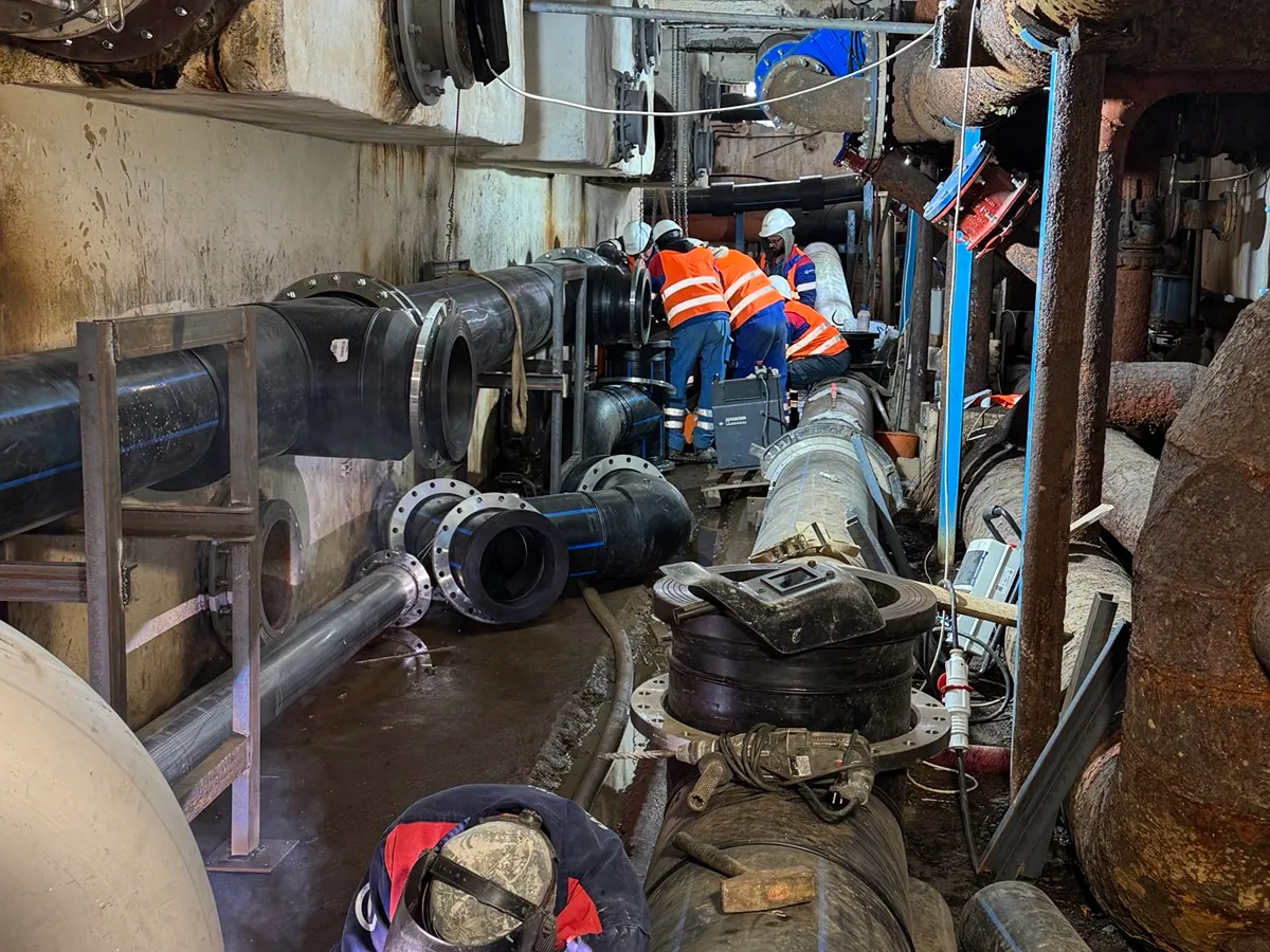 Prima etapă a modernizării Stației de Tratare a Apei Potabile Cerbureni a fost încheiată în regim de urgență Foto: Veolia
