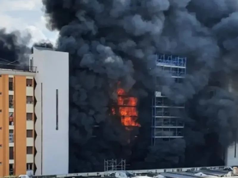 Incendiu la Roma - Foto: BBC