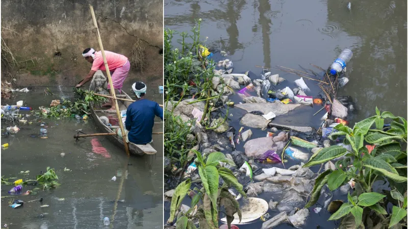 Țara declarată cel mai mare poluator cu plastic din lume. Ce alte țări completează podiumul rușinii? - Colaj Newsweek, surse foto Profimedia(imagine cu rol ilustrativ)