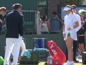 Scene cum rar se văd, la Wimbledon: enervată la culme, a recurs la un ”gest extrem” după ce arbitrul s-a dus direct la ea